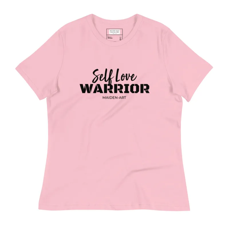Self Love Warrior Women's Relaxed T-Shirt made by Maiden-Art