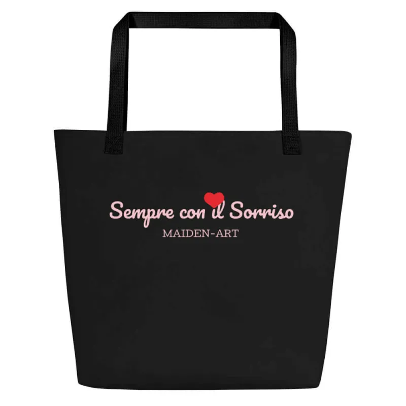 Beach Bag - Black sold by Maiden-Art