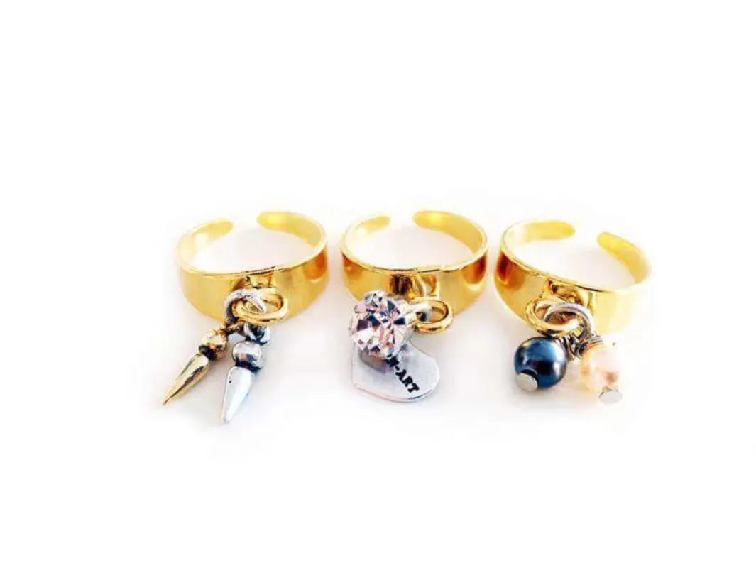 Set of 3 Stackable rings sold by Maiden-Art