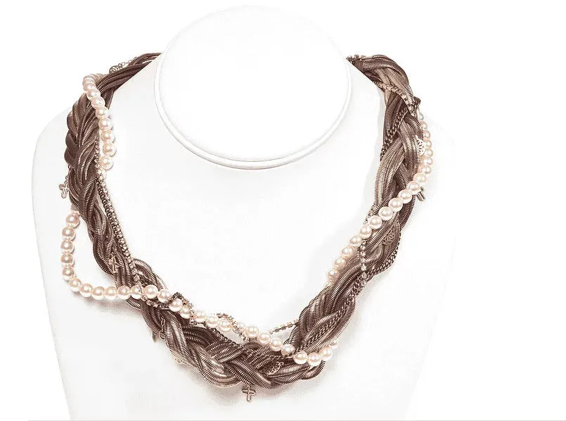 Rosegold sand Necklace - Collana | Maiden-Art Boutique sold by Maiden-Art product image thumbnail 2