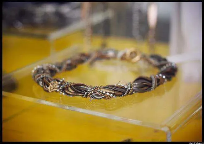 Rosegold sand Necklace - Collana | Maiden-Art Boutique sold by Maiden-Art product image thumbnail 4