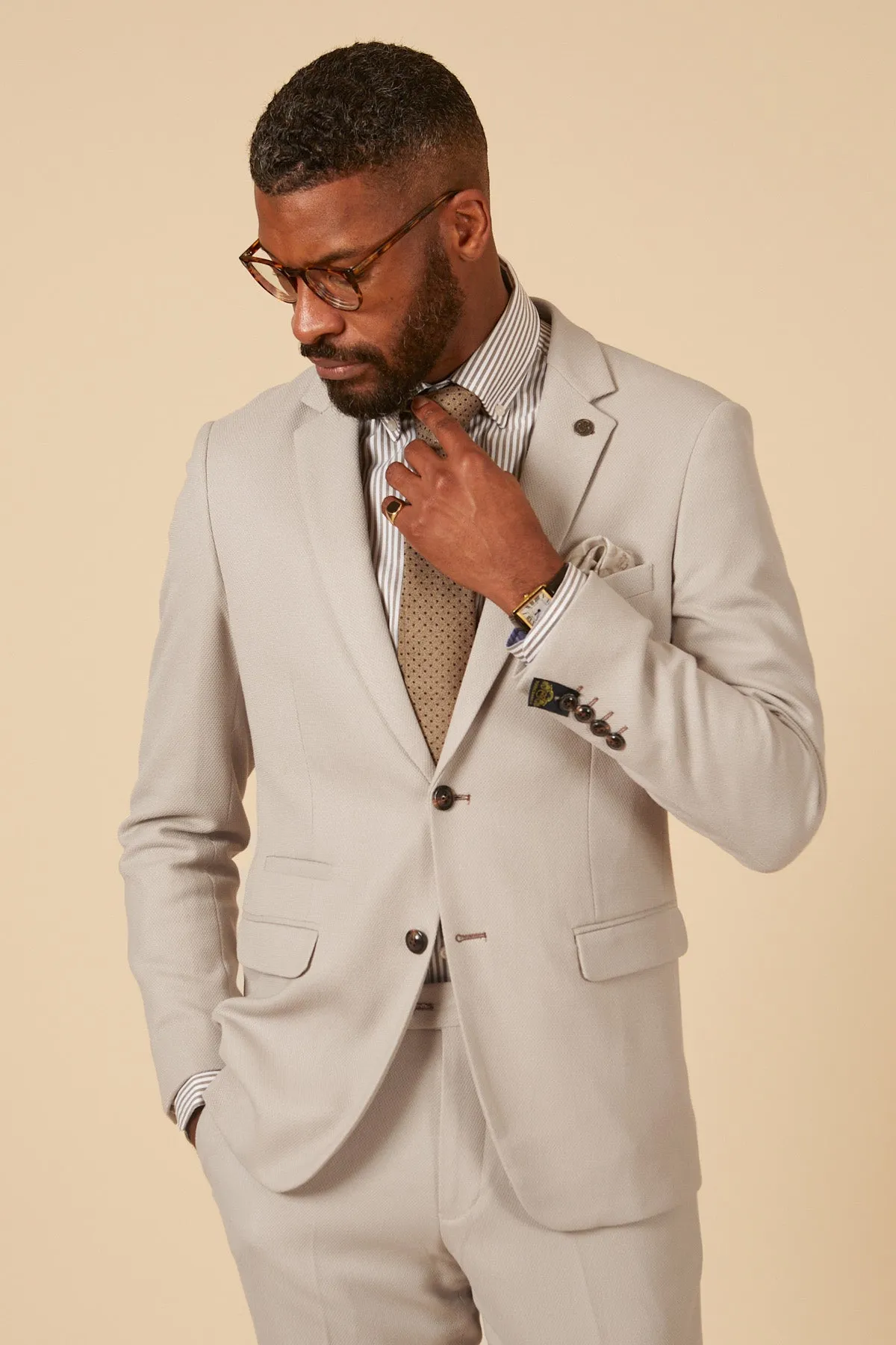 HM5 - Stone Tailored Blazer sold by Marc Darcy