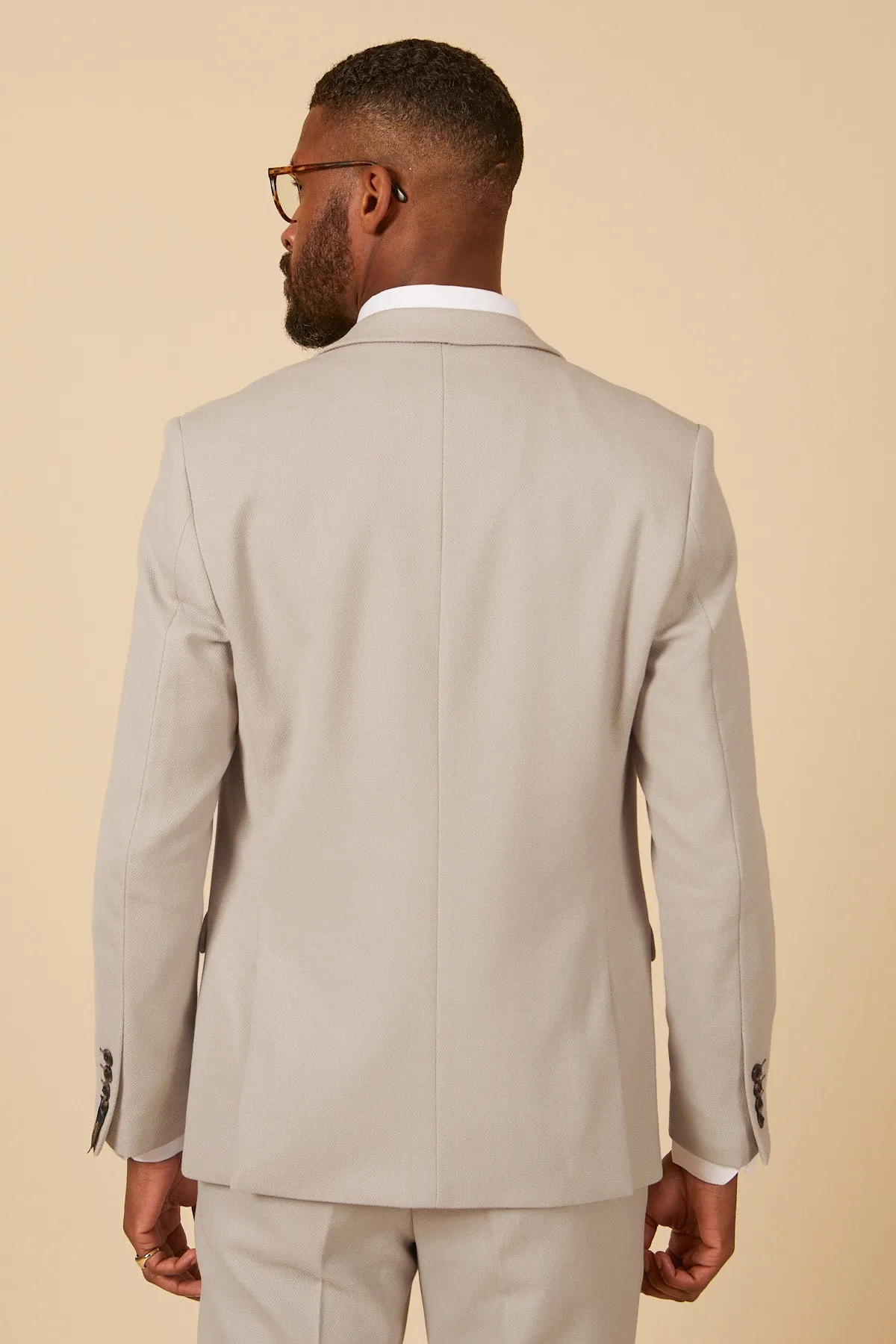 HM5 - Stone Tailored Blazer sold by Marc Darcy product image thumbnail 3