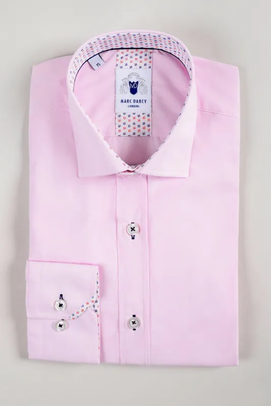 SERGIO - Pink Long Sleeve Shirt sold by Marc Darcy