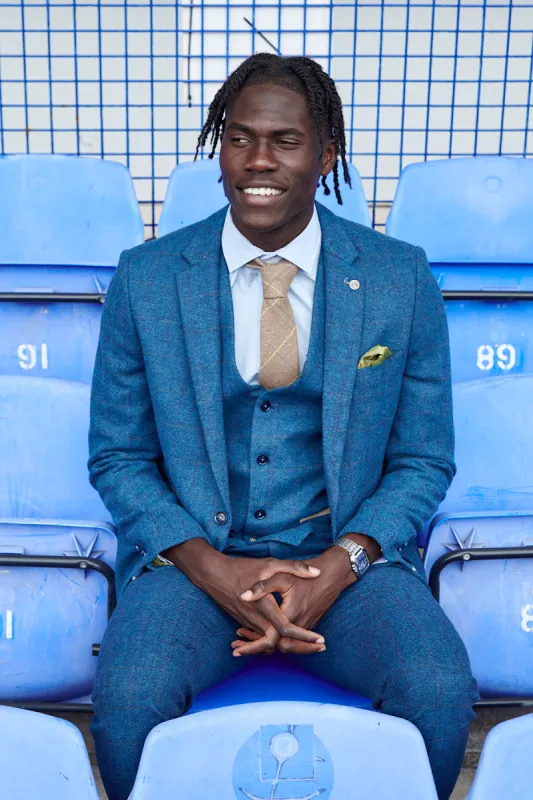 The Everton Collection | Amadou Onana in Dion Blue sold by Marc Darcy