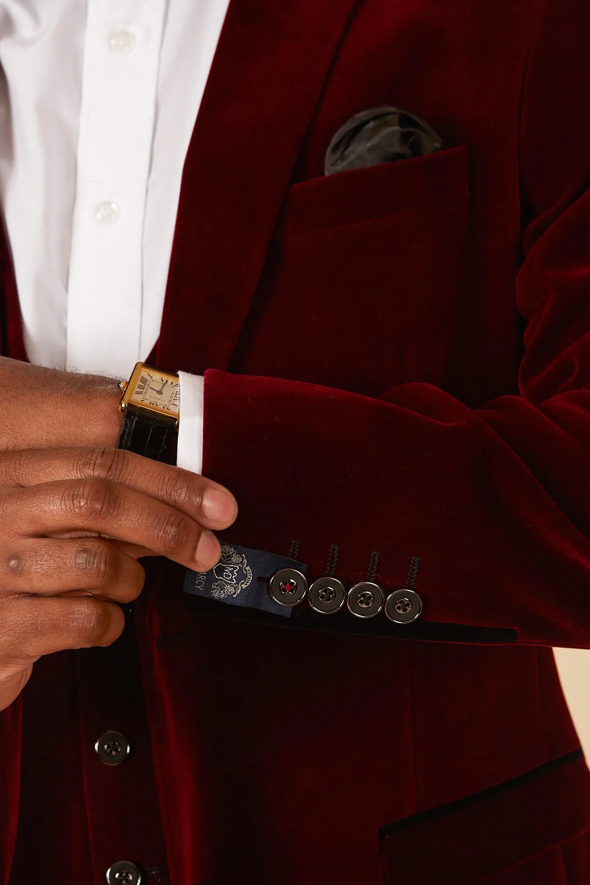 HUDSON - Wine Velvet Blazer sold by Marc Darcy product image thumbnail 2