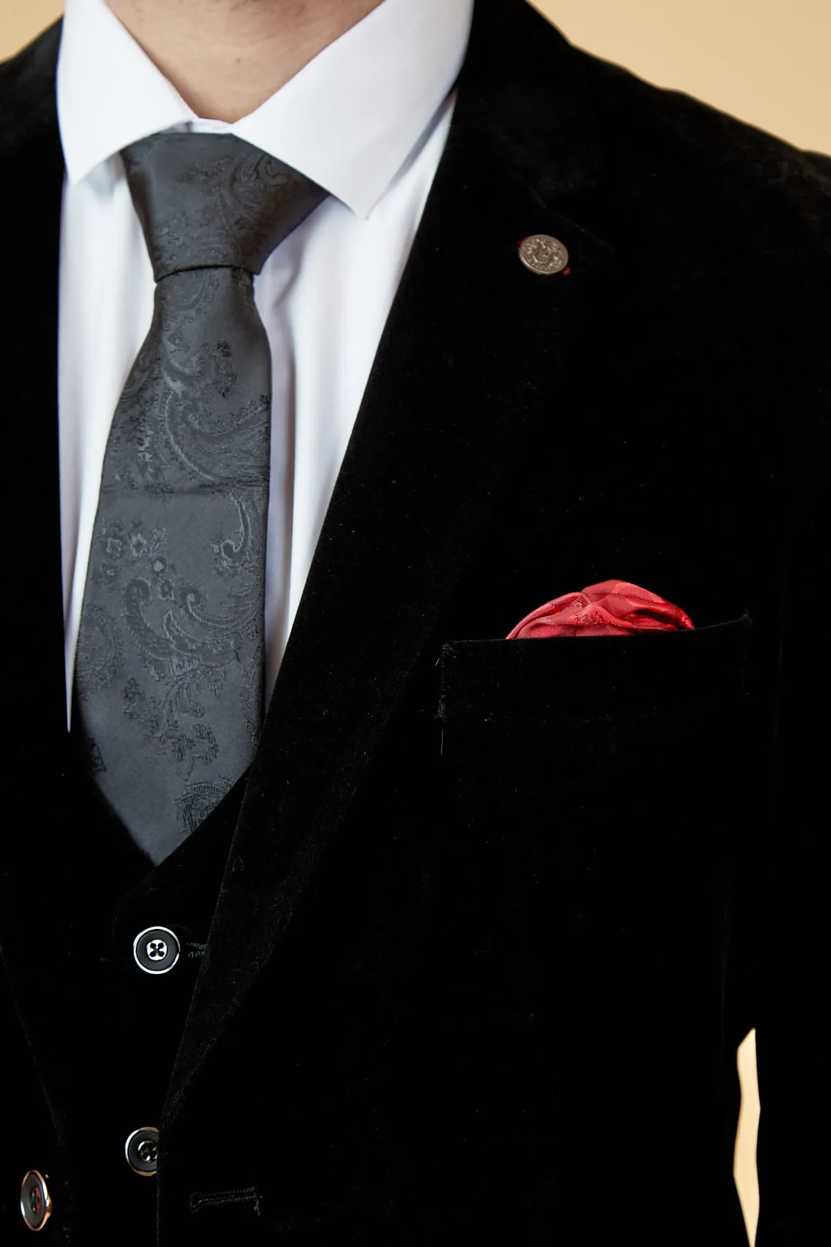 HUDSON - Black Velvet Blazer sold by Marc Darcy product image thumbnail 4
