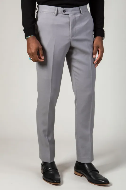EDWIN - Silver Grey Trousers sold by Marc Darcy
