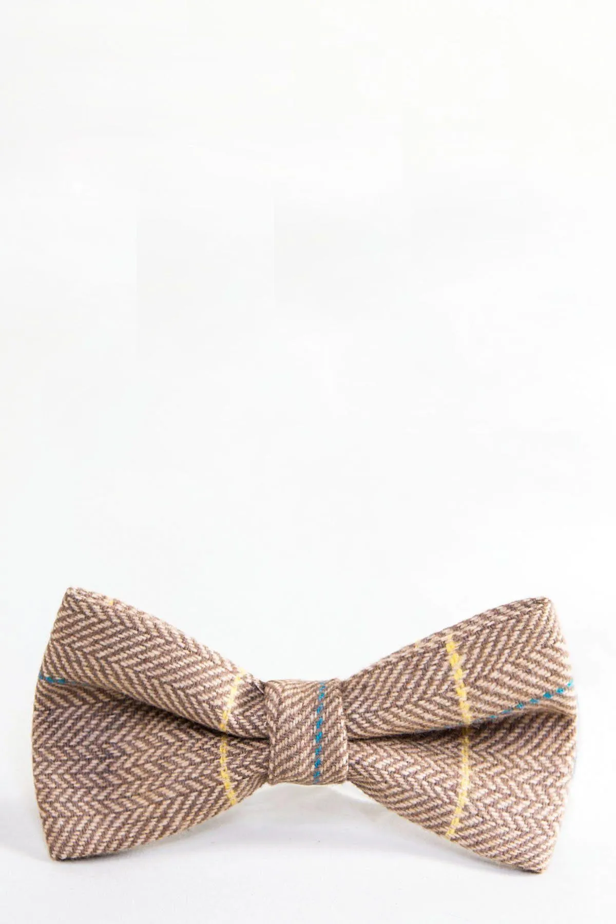 DX7 - Oak Tweed Check Bow Tie sold by Marc Darcy