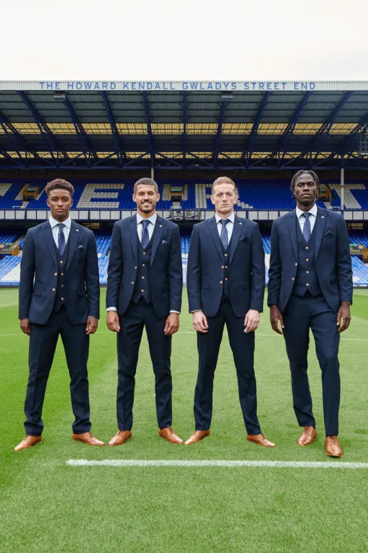 The Everton Collection | Max Navy Team Suit sold by Marc Darcy