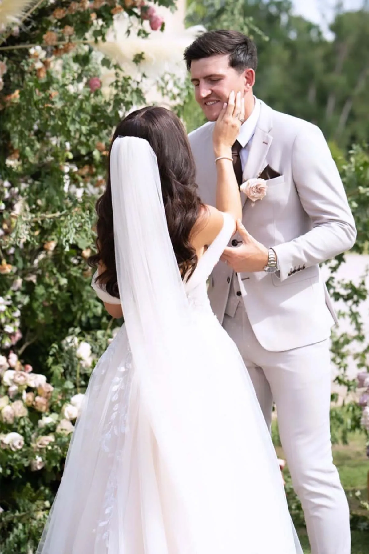 The Harry Maguire Wedding Suit - HM5 Stone Three Piece Suit sold by Marc Darcy product image thumbnail 2