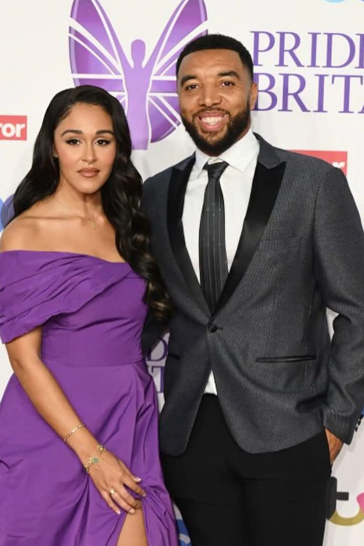 Former Watford Captain Troy Deeney In SPENCER Charcoal Grey Blazer sold by Marc Darcy