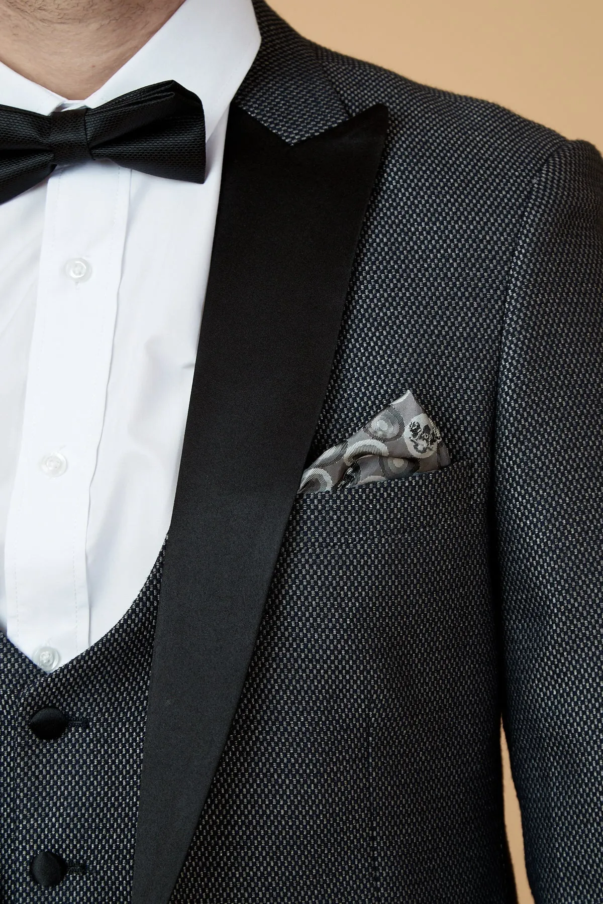 Former Watford Captain Troy Deeney In SPENCER Charcoal Grey Blazer sold by Marc Darcy product image thumbnail 3