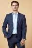 DRAKE - Navy Check Blazer sold by Marc Darcy
