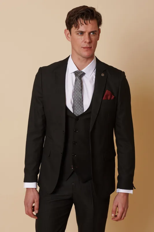 DANNY - Black Tailored Blazer sold by Marc Darcy