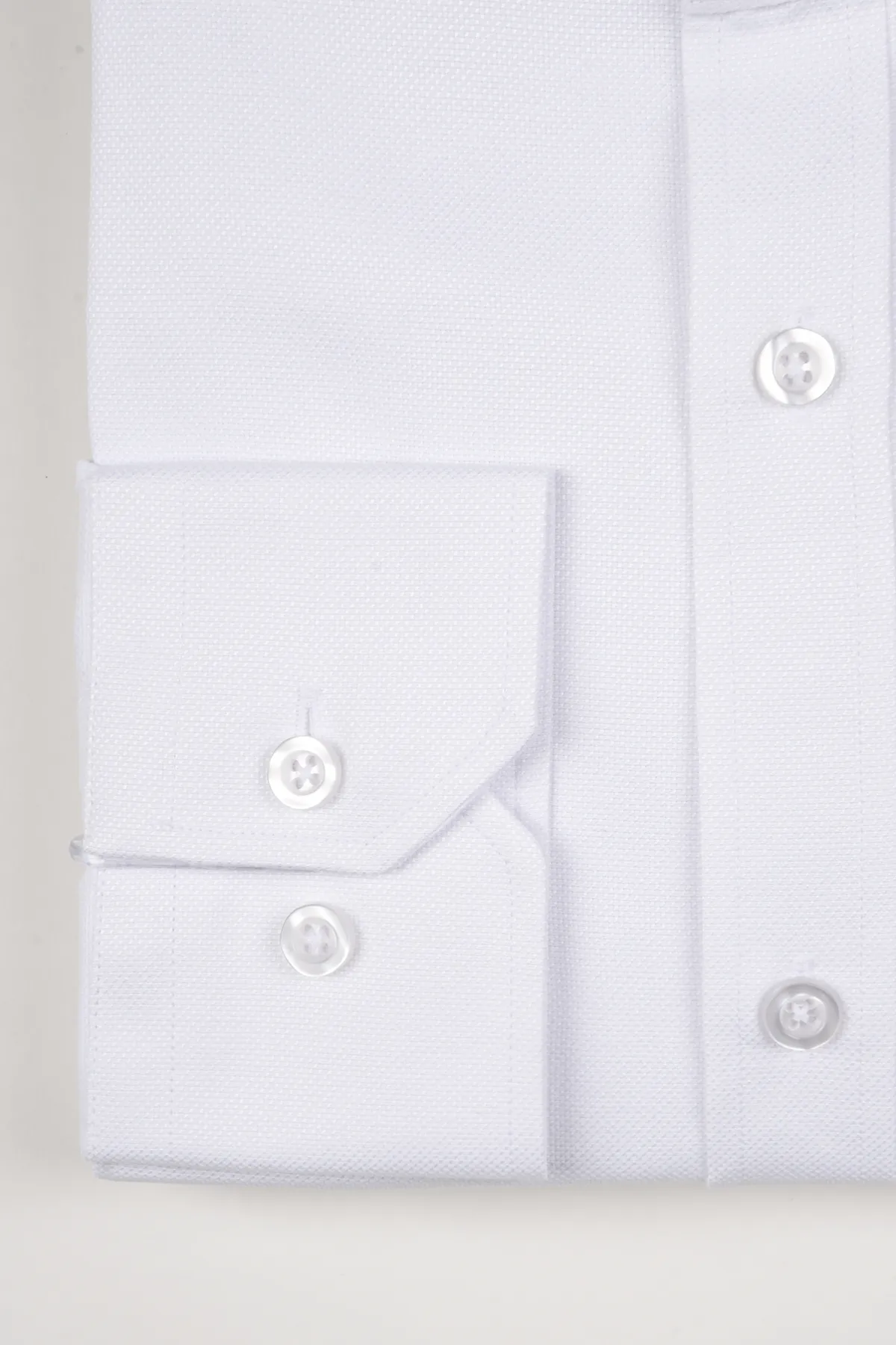 THOMAS - White Grandad Collar Shirt sold by Marc Darcy product image thumbnail 2