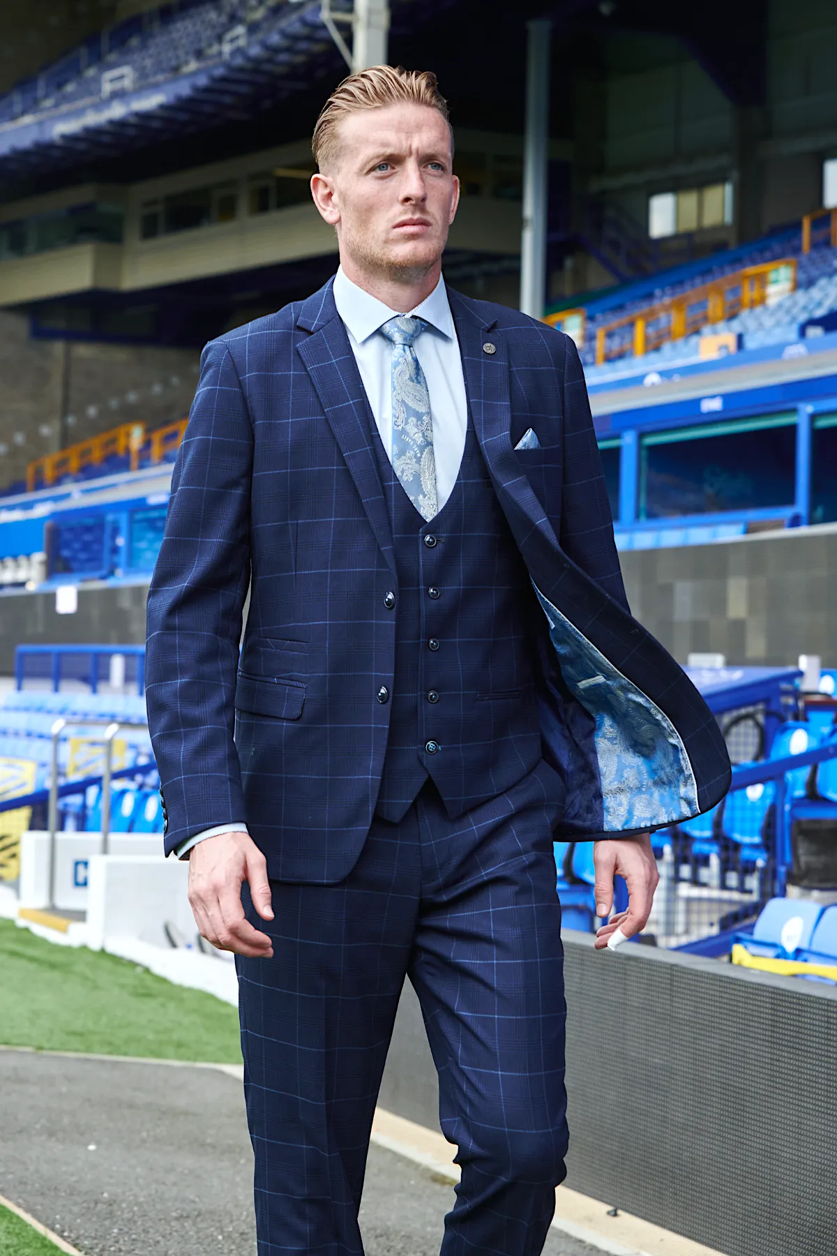 The Everton Collection | Jordan Pickford in Edinson Navy Sky sold by Marc Darcy product image thumbnail 2