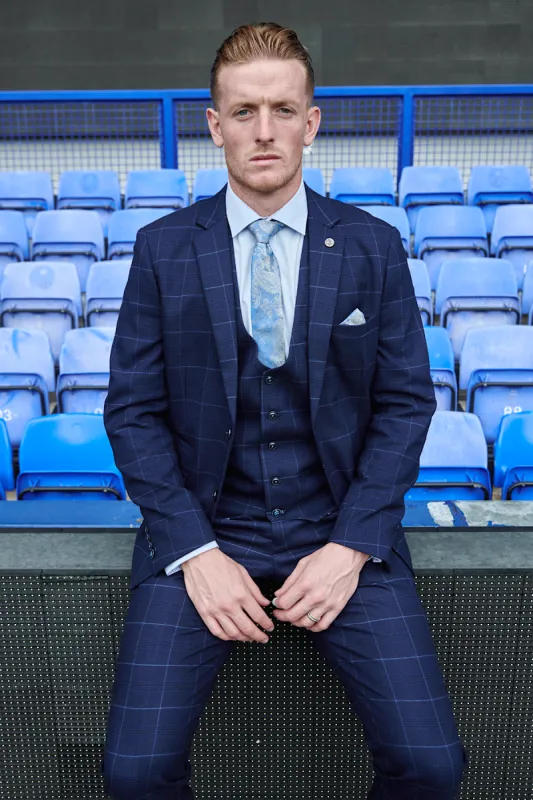 The Everton Collection | Jordan Pickford in Edinson Navy Sky made by Marc Darcy