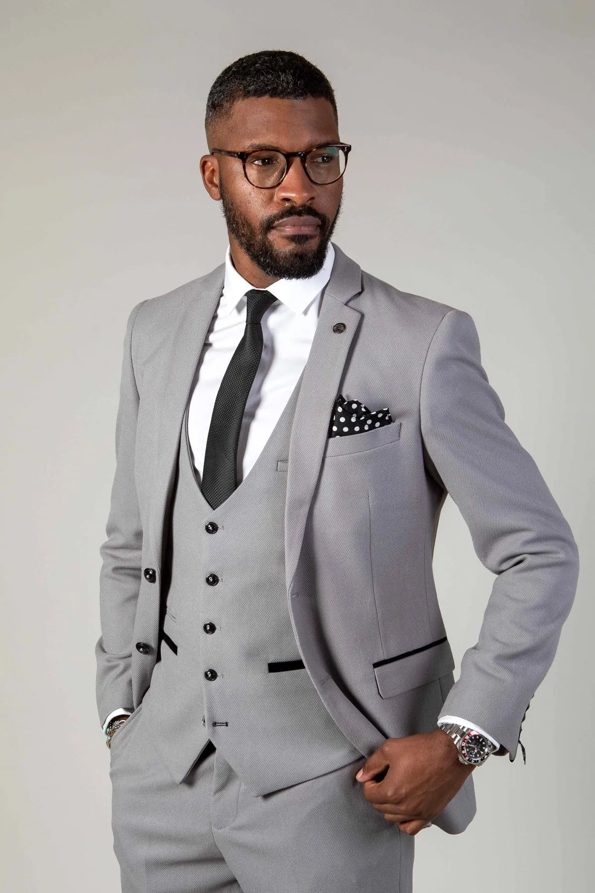EDWIN - Silver Grey Blazer sold by Marc Darcy