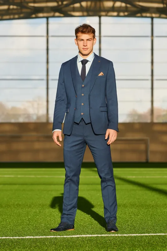 The Leicester City F.C. Collection - MAX Royal Blue Suit As Worn By Mads Hermansen sold by Marc Darcy