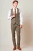 KRIS - Tan Tweed Waistcoat sold by Marc Darcy