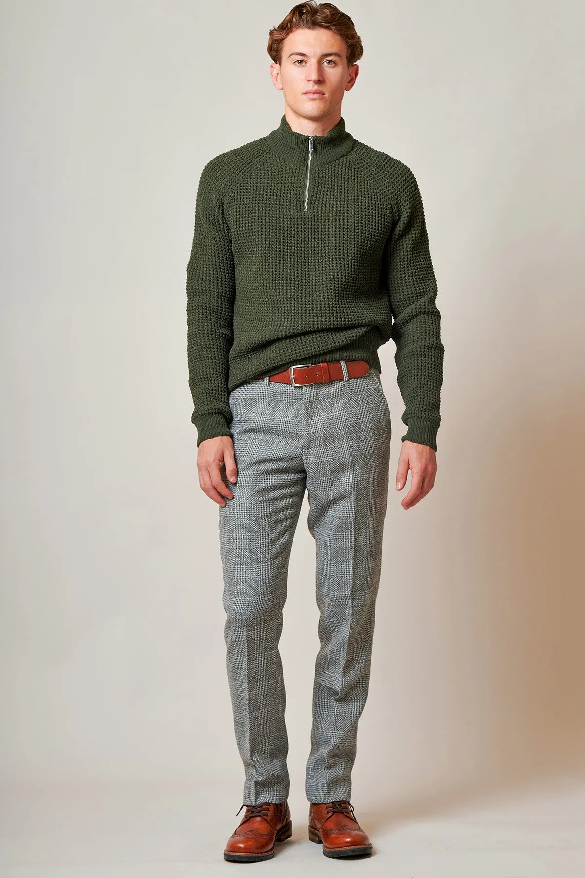 KRIS - Silver Grey Tweed Trousers sold by Marc Darcy product image thumbnail 4