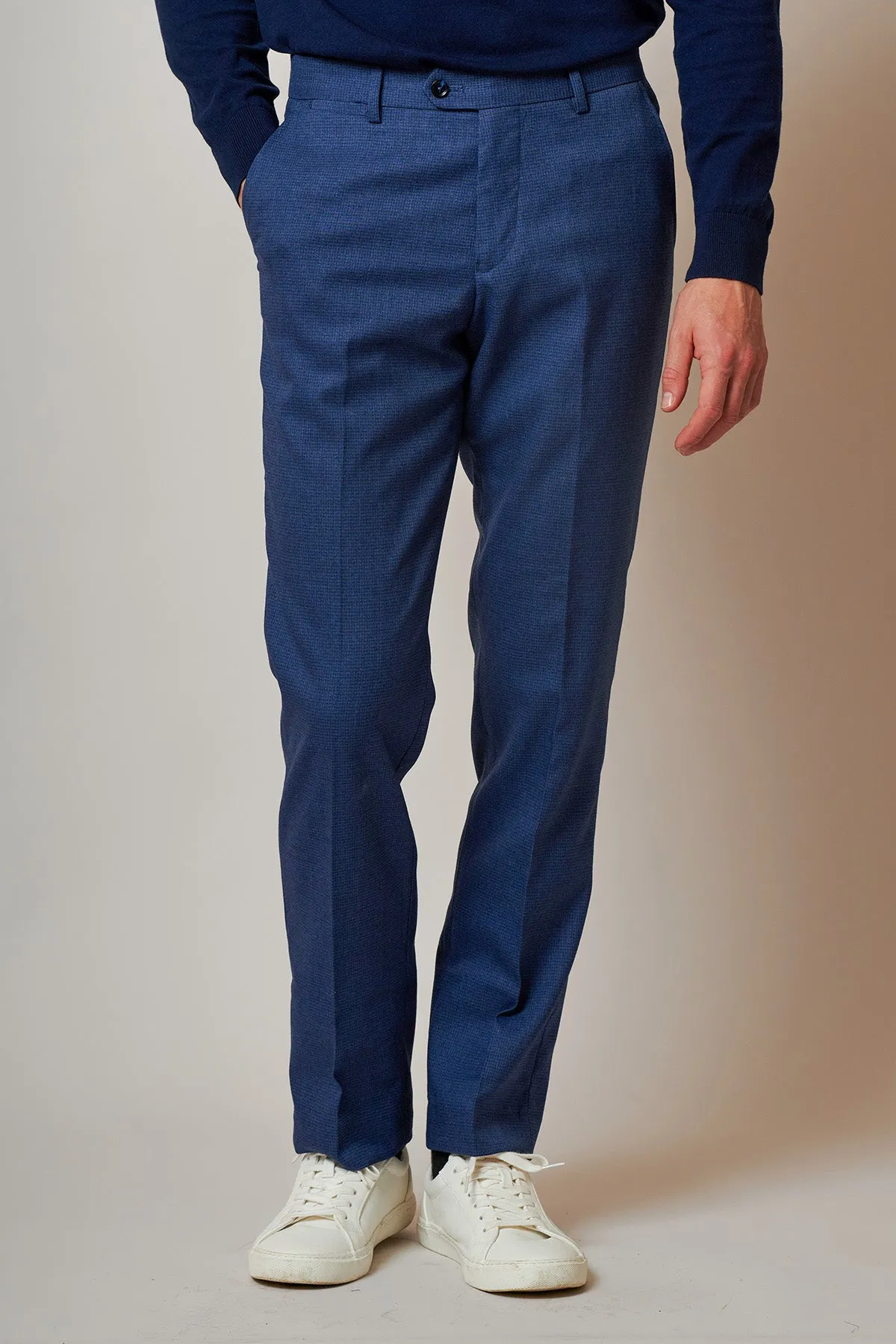 ASHLEY - Navy Blue Trousers sold by Marc Darcy