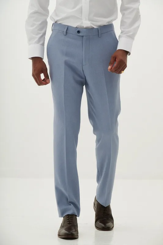 HM5 - Sky Blue Tailored Trousers sold by Marc Darcy