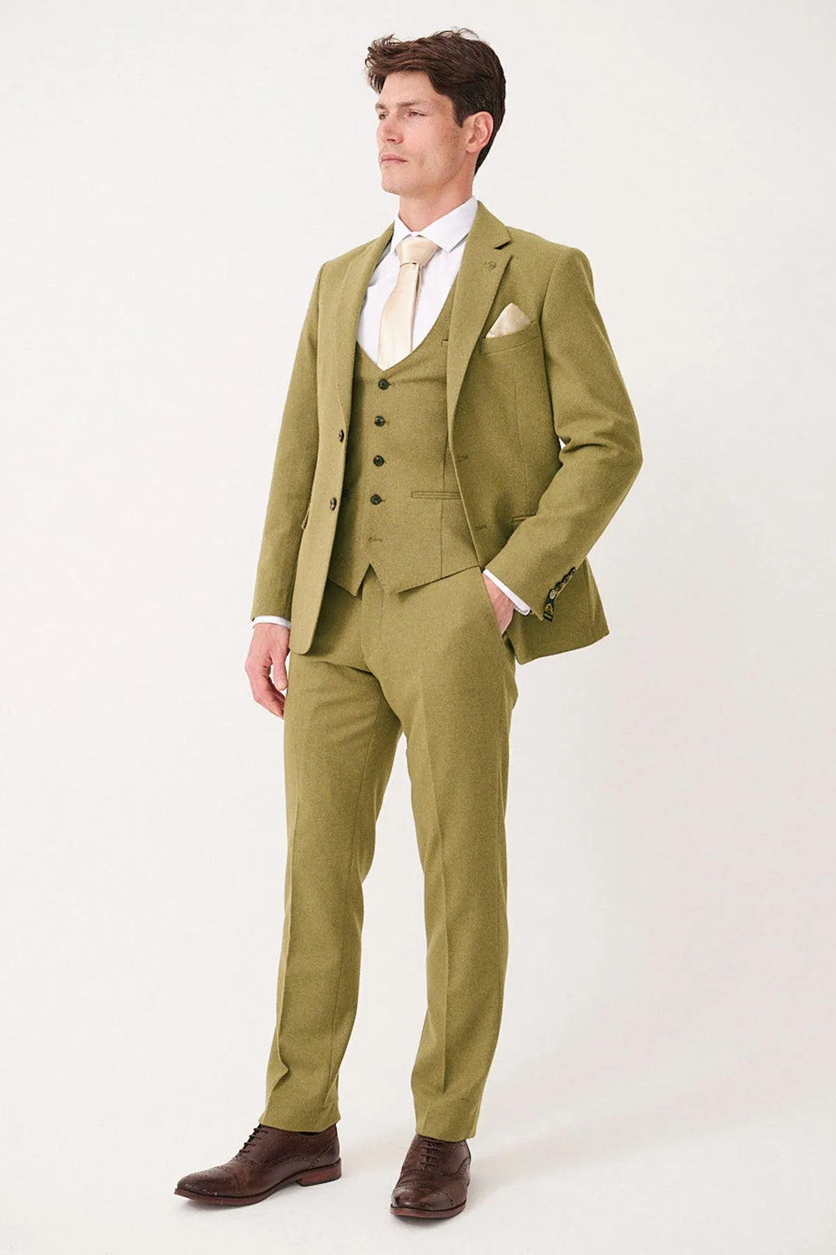 ARCHIE - Moss Tweed Three Piece Suit sold by Marc Darcy