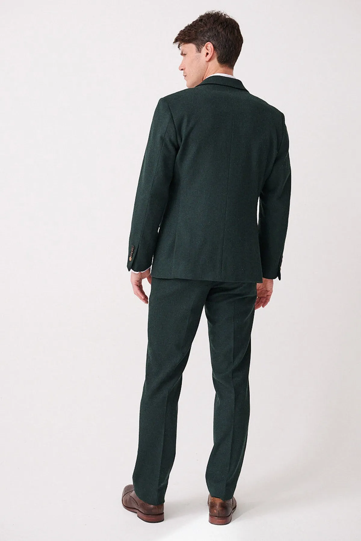 ARCHIE - Forest Tweed Three Piece Suit sold by Marc Darcy product image thumbnail 5