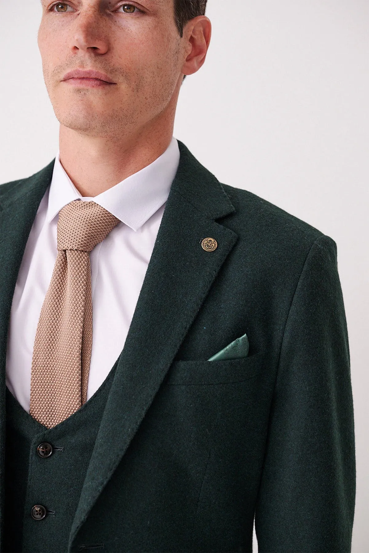 ARCHIE - Forest Tweed Three Piece Suit sold by Marc Darcy product image thumbnail 4