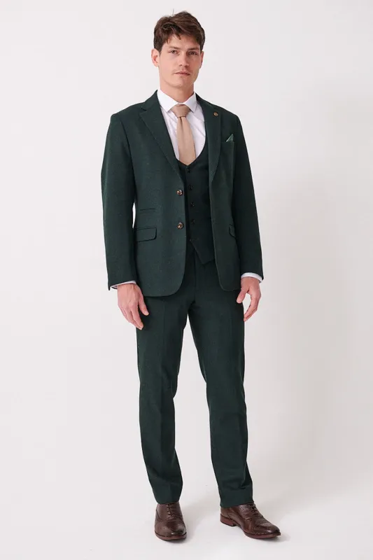 ARCHIE - Forest Tweed Three Piece Suit made by Marc Darcy