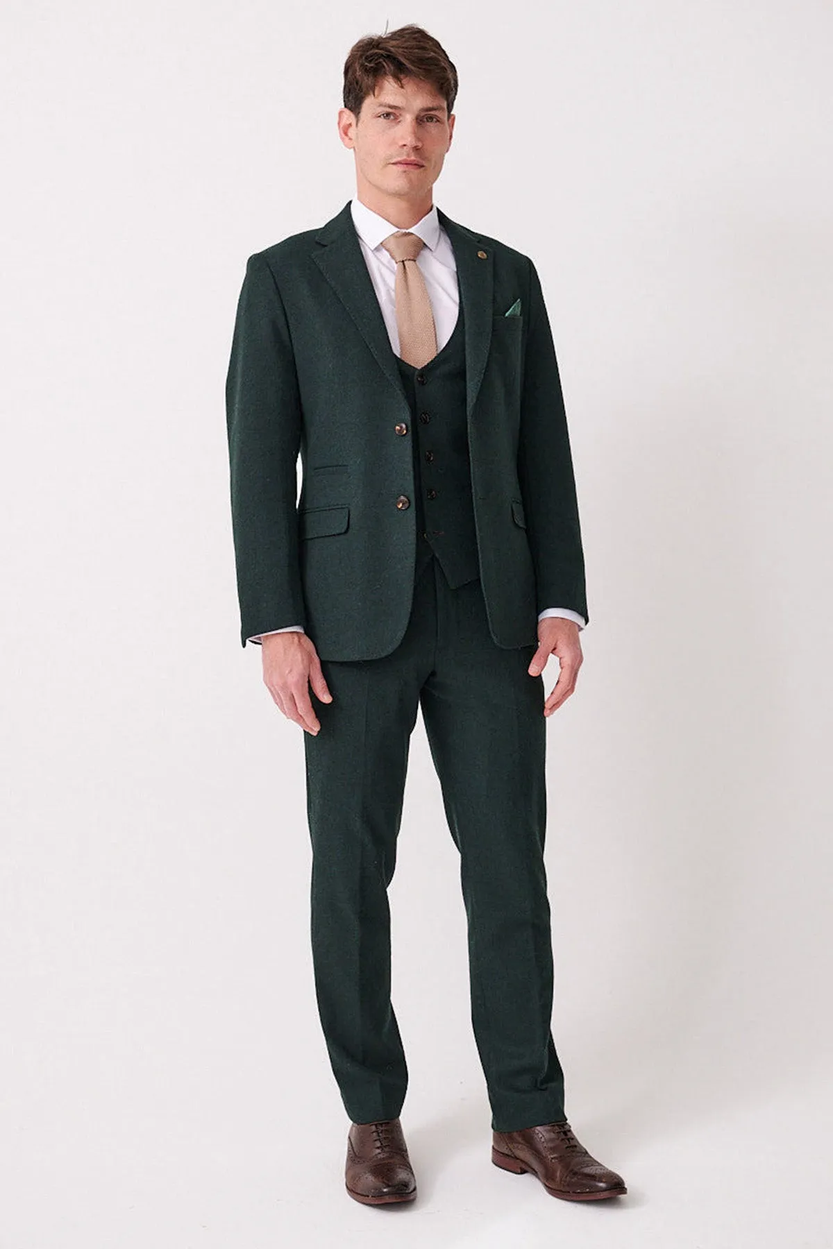 ARCHIE - Forest Tweed Three Piece Suit sold by Marc Darcy