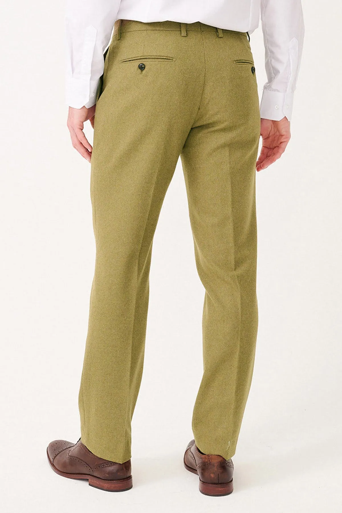 ARCHIE - Moss Tweed Trousers sold by Marc Darcy product image thumbnail 2