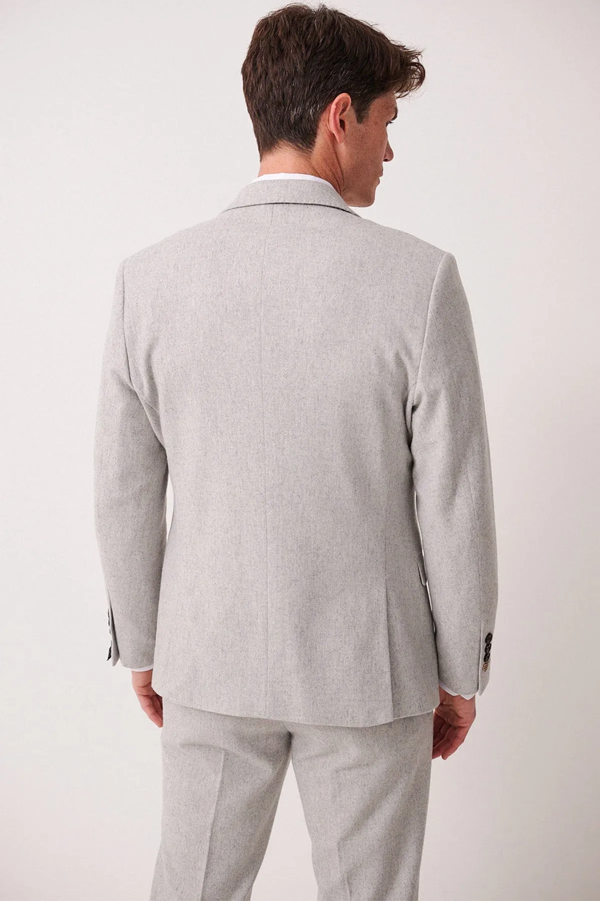 ARCHIE - Silver Tweed Blazer sold by Marc Darcy product image thumbnail 3