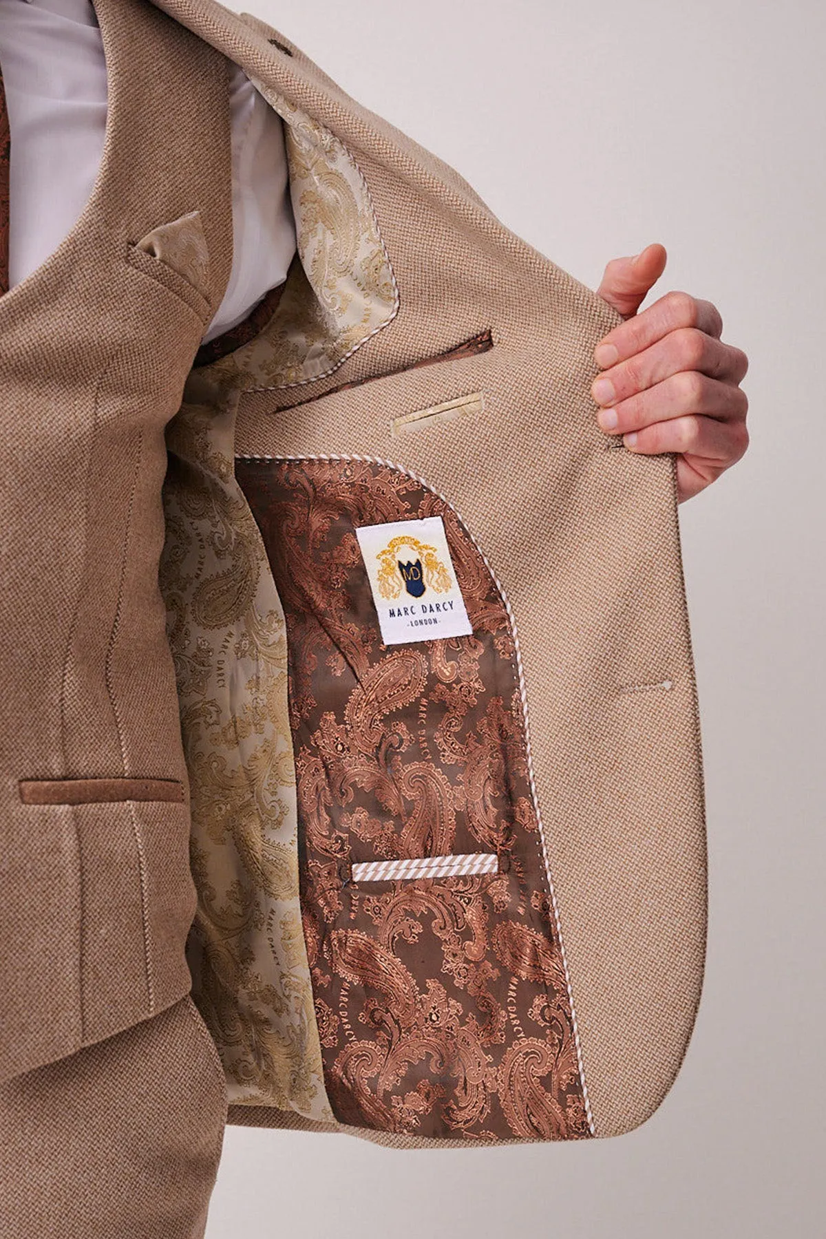 HAYDEN - Oak Crossweave Blazer sold by Marc Darcy product image thumbnail 5