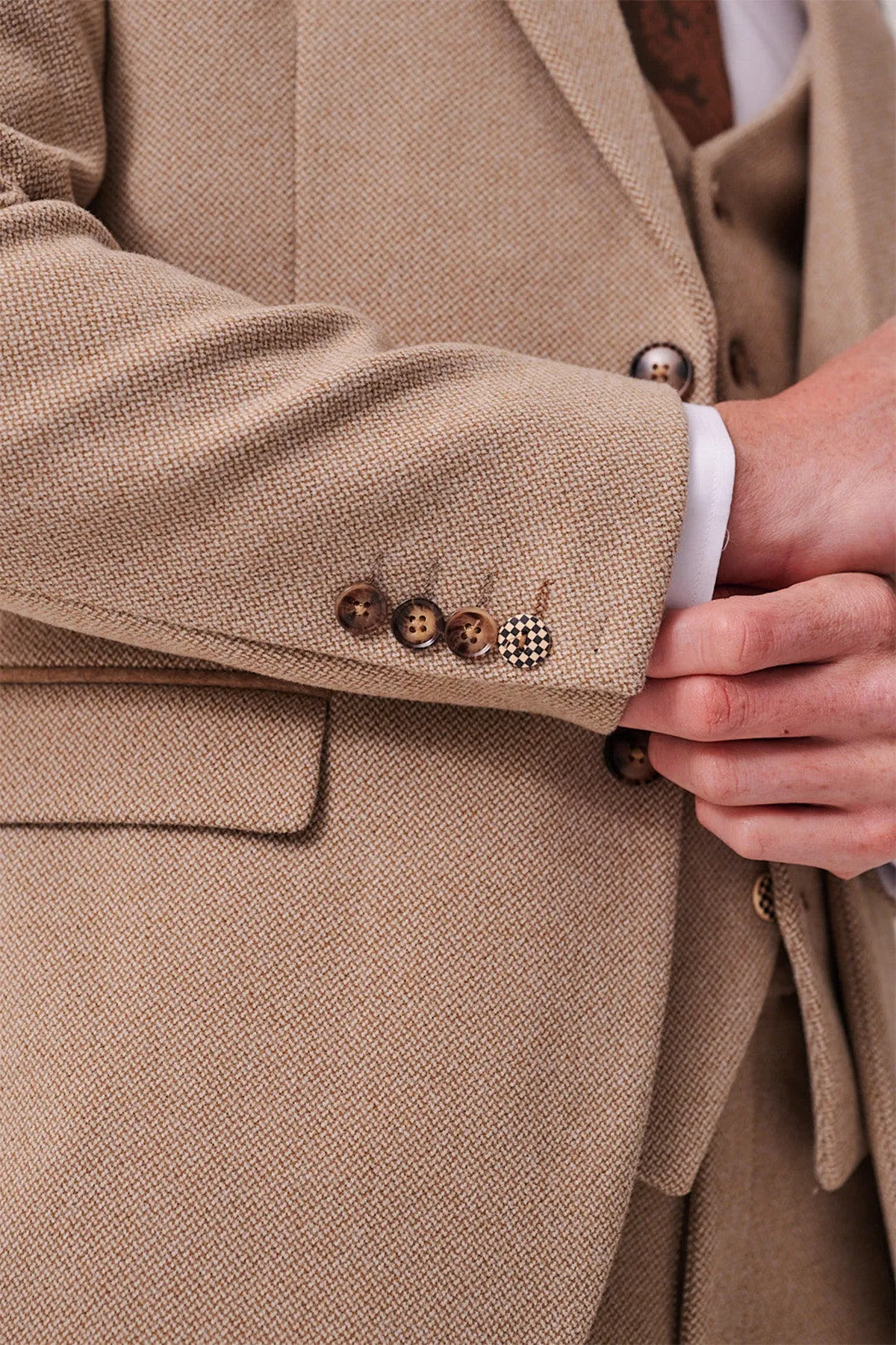 HAYDEN - Oak Crossweave Blazer sold by Marc Darcy product image thumbnail 4