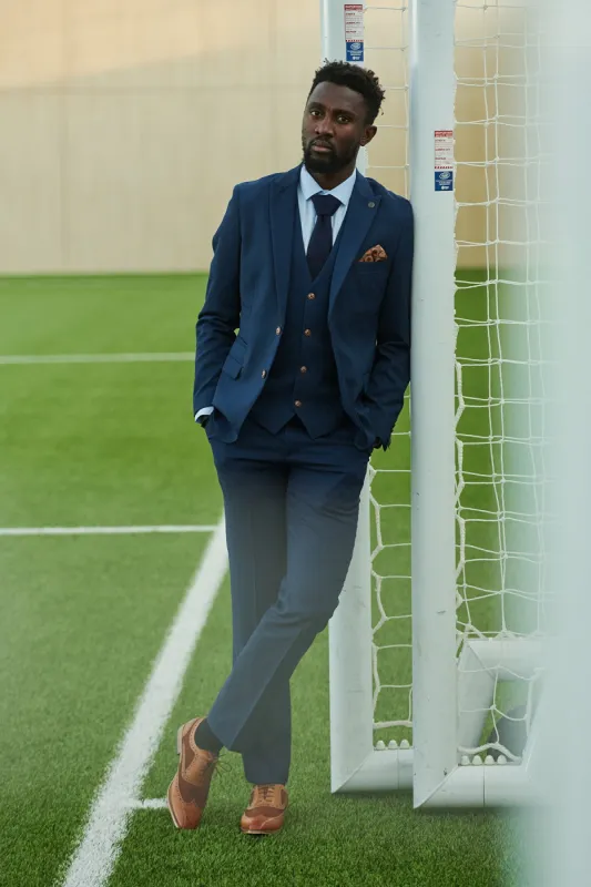 The Leicester City F.C. Collection - MAX Royal Blue Suit As Worn By Wilfred Ndidi sold by Marc Darcy
