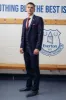 THE EVERTON COLLECTION | Vitalii Mykolenko in The EDINSON Navy Suit sold by Marc Darcy