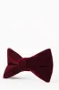 VELVET - Wine Velvet Bow Tie sold by Marc Darcy