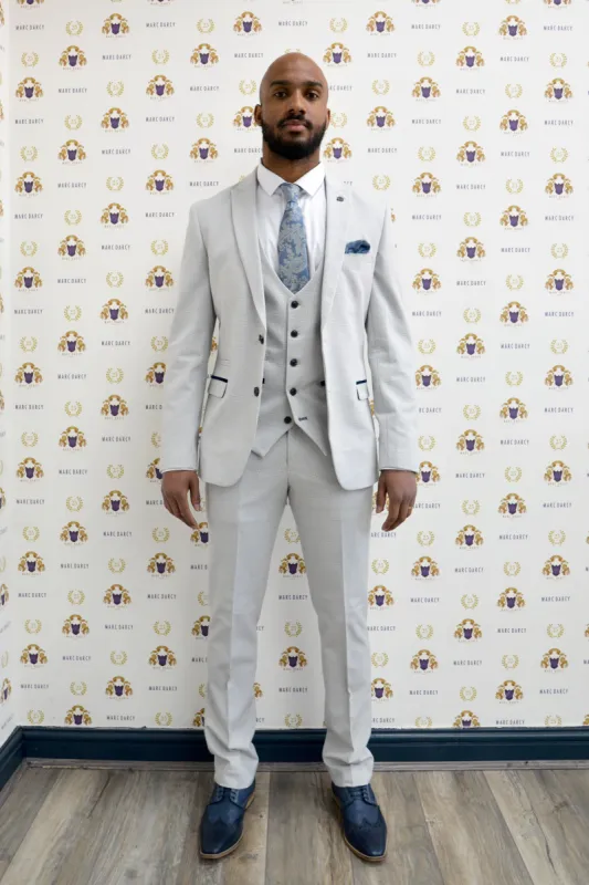 Former Manchester City Footballer Fabian Delph In BROMLEY Stone Check Suit sold by Marc Darcy