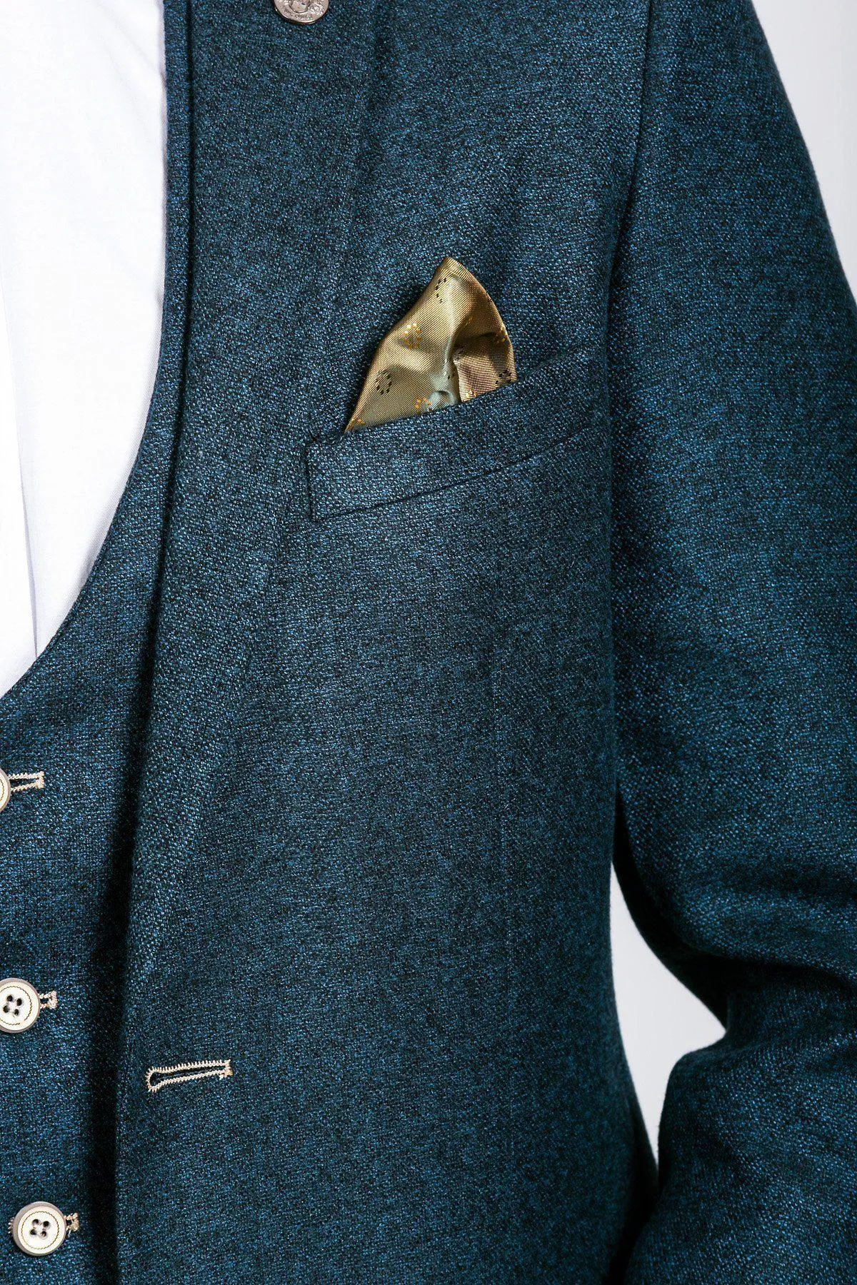 GLEN - Navy Tweed Blazer sold by Marc Darcy product image thumbnail 2