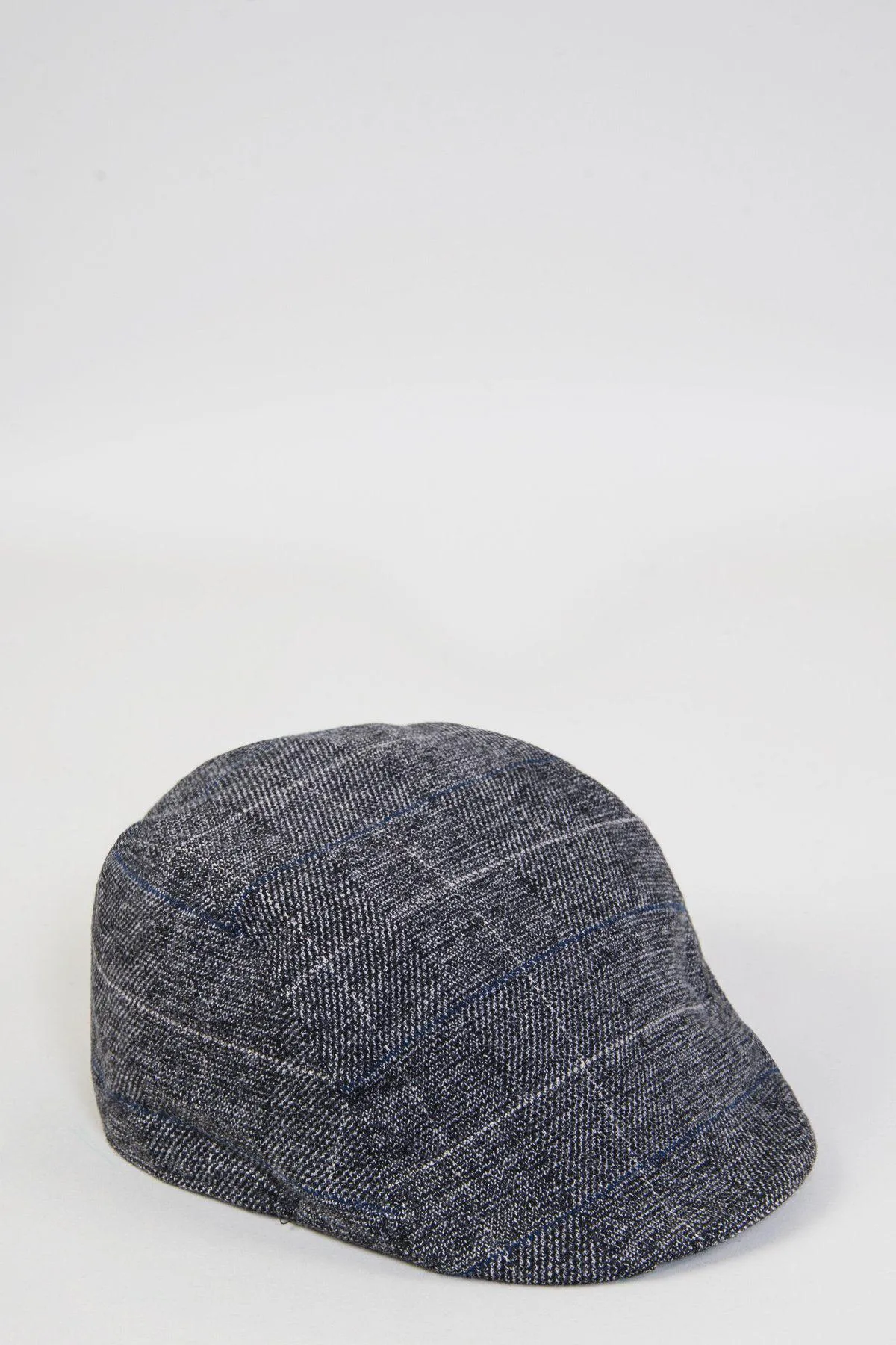 SCOTT - Grey Check Tweed Flat Cap sold by Marc Darcy product image thumbnail 2