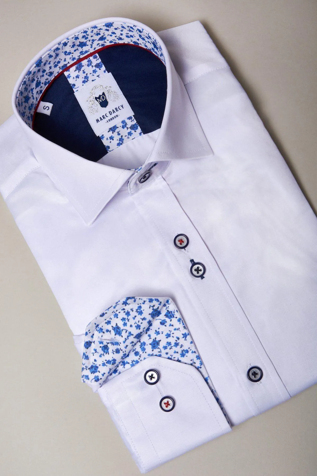 ALFIE - White Long Sleeve Shirt sold by Marc Darcy product image thumbnail 4