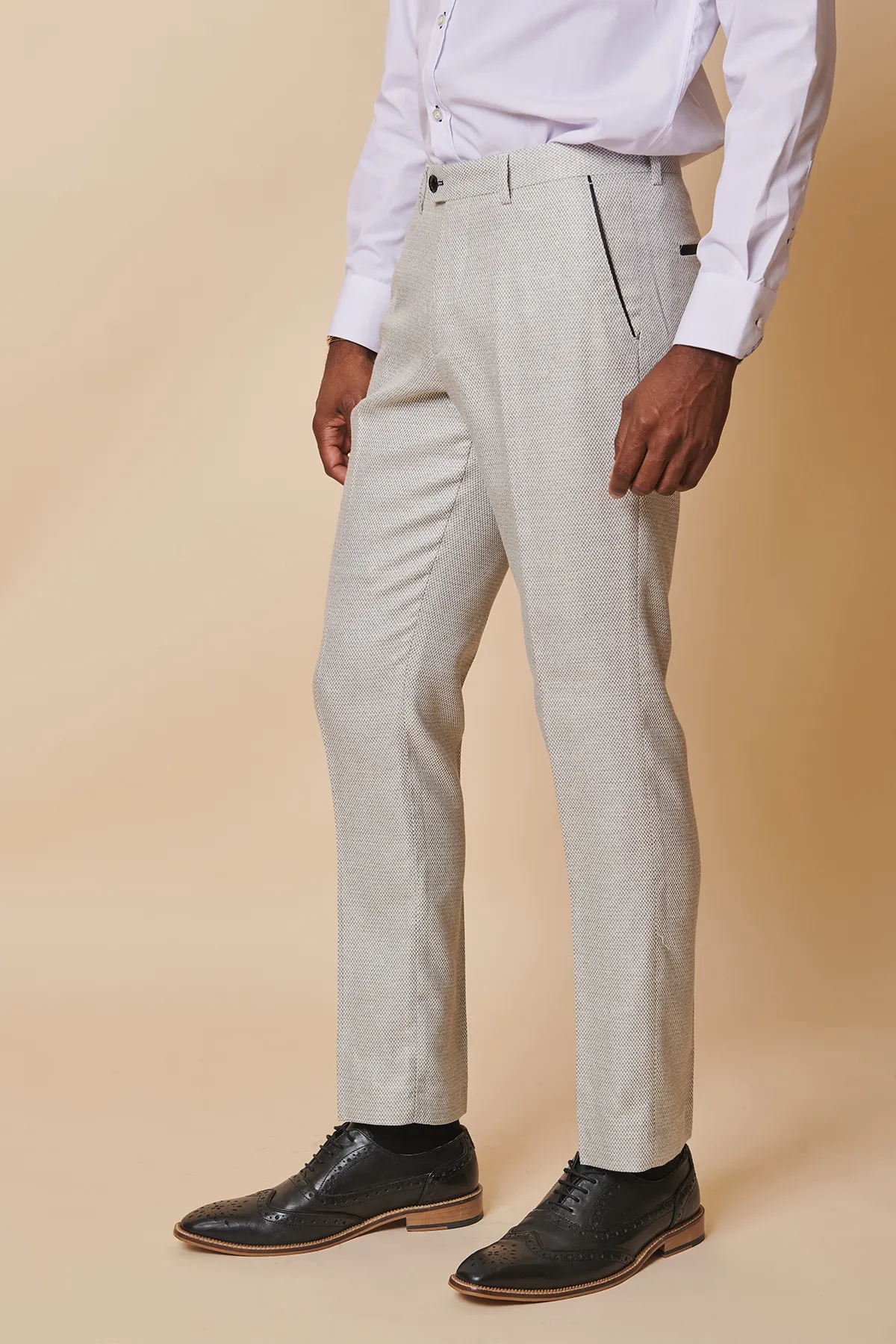 SPENCER - Stone Trousers sold by Marc Darcy product image thumbnail 2