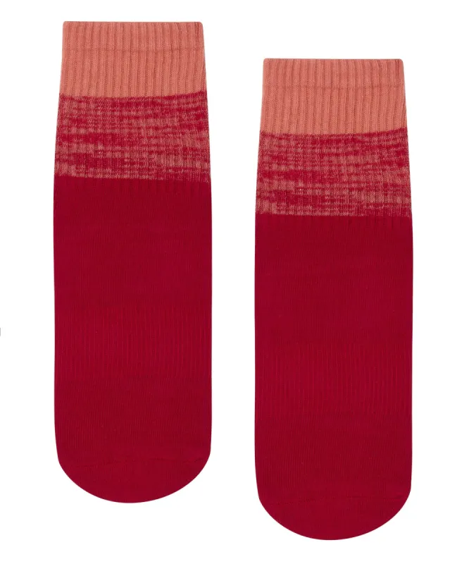 Crew Non Slip Grip Socks - Fade Banksia sold by MoveActive
