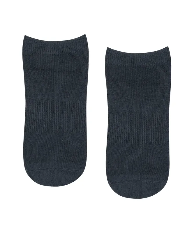 Classic Low Rise Grip Socks - Ink sold by MoveActive