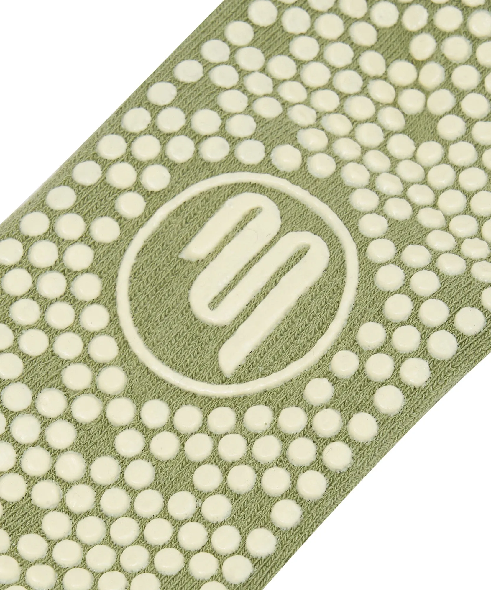 Crew Non Slip Grip Socks - Stripe Sage & Oat sold by MoveActive product image thumbnail 4