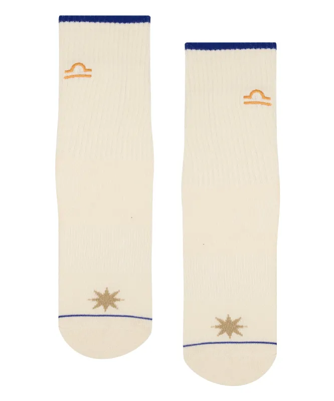 Crew Non Slip Grip Socks - Libra sold by MoveActive