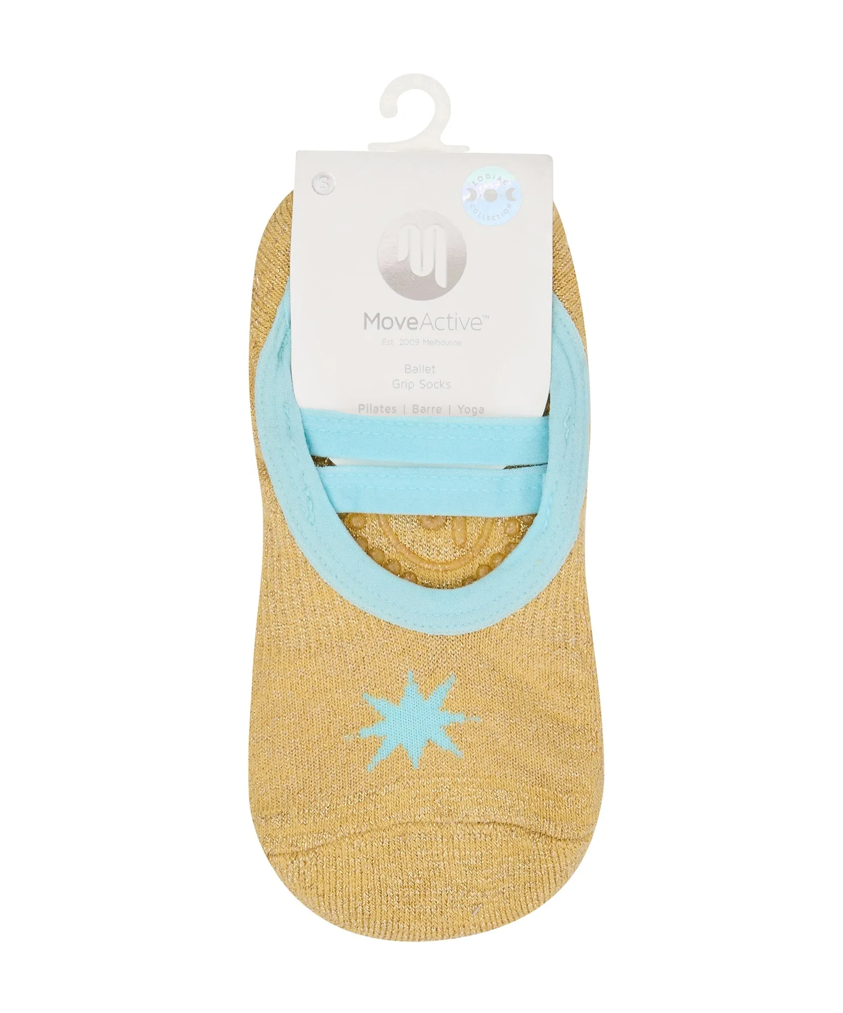 Ballet Non Slip Grip Socks - Aurora Gold sold by MoveActive product image thumbnail 5
